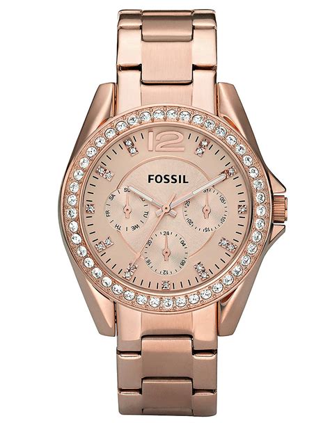 fossil watch with diamond price